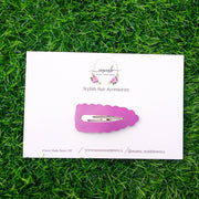 Purple UV Colour Changing Snap Clip
